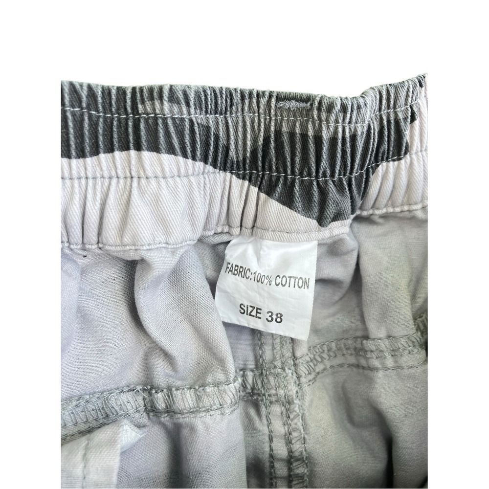Military Cargo Pants Mens Urban Camoouflage Pattern Trouser, Size 38 Streetwear - Picture 3 of 10